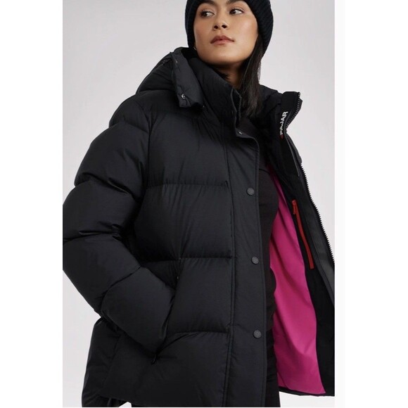 PAJAR Woman Adhara Boxy 80% DOWN Puffer Jacket Pink Lined XS NWOT $529 - Picture 1 of 16